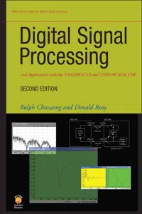 Digital Signal Processing and Applications with the TMS320C6713 and TMS320C6416 DSK_cover