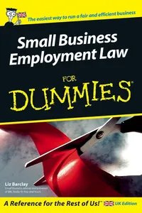 Small Business Employment Law For Dummies_cover