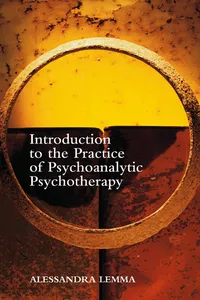 Introduction to the Practice of Psychoanalytic Psychotherapy_cover