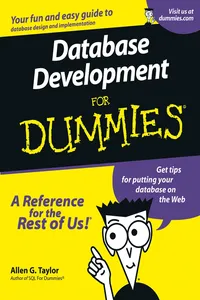 Database Development For Dummies_cover