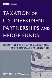 Taxation of U.S. Investment Partnerships and Hedge Funds_cover