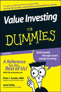 Value Investing For Dummies_cover