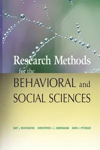 Research Methods for the Behavioral and Social Sciences_cover