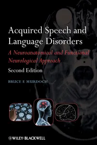 Acquired Speech and Language Disorders_cover