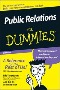 Public Relations For Dummies_cover