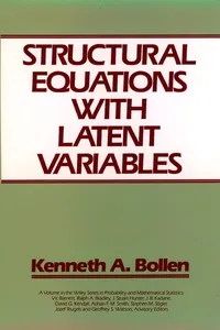 Structural Equations with Latent Variables_cover