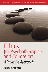 Ethics for Psychotherapists and Counselors_cover