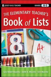 The Elementary Teacher's Book of Lists_cover