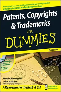 Patents, Copyrights and Trademarks For Dummies_cover