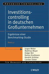 Investitionscontrolling in deutschen Großunternehmen_cover