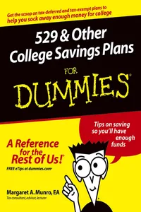 529 and Other College Savings Plans For Dummies_cover