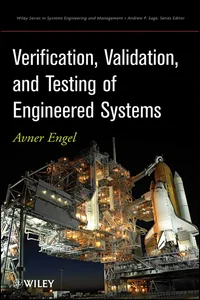 Verification, Validation, and Testing of Engineered Systems_cover
