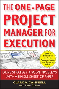 The One-Page Project Manager for Execution_cover
