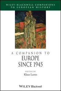 A Companion to Europe Since 1945_cover