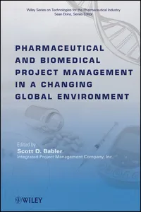 Pharmaceutical and Biomedical Project Management in a Changing Global Environment_cover