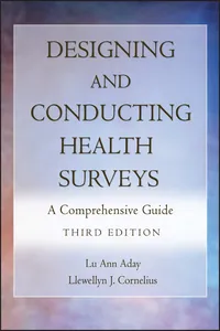 Designing and Conducting Health Surveys_cover