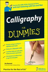 Calligraphy For Dummies_cover