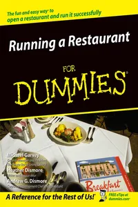 Running a Restaurant For Dummies_cover