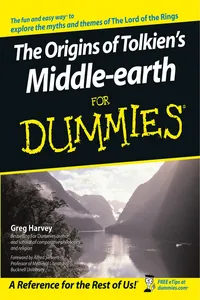 The Origins of Tolkien's Middle-earth For Dummies_cover