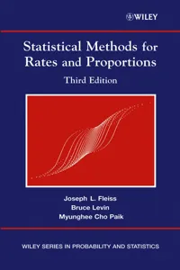 Statistical Methods for Rates and Proportions_cover