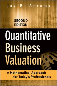 Quantitative Business Valuation_cover