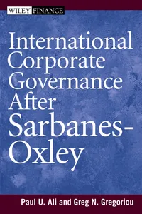 International Corporate Governance After Sarbanes-Oxley_cover