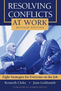 Resolving Conflicts at Work_cover