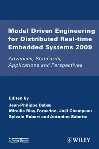 Model Driven Engineering for Distributed Real-Time Embedded Systems 2009_cover