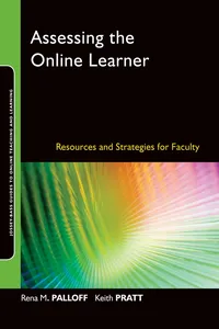 Assessing the Online Learner_cover