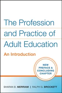 The Profession and Practice of Adult Education_cover