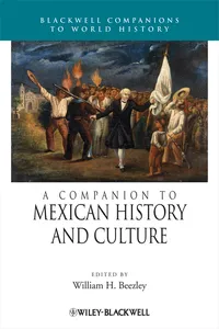 A Companion to Mexican History and Culture_cover