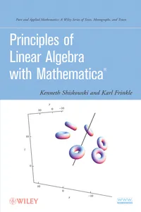 Principles of Linear Algebra with Mathematica_cover