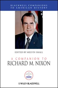 A Companion to Richard M. Nixon_cover