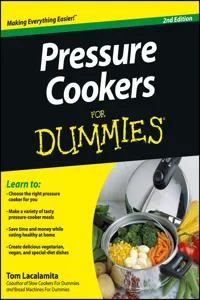 Pressure Cookers For Dummies_cover