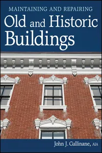 Maintaining and Repairing Old and Historic Buildings_cover