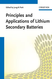 Principles and Applications of Lithium Secondary Batteries_cover