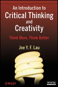 An Introduction to Critical Thinking and Creativity_cover