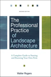 The Professional Practice of Landscape Architecture_cover