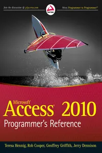 Access 2010 Programmer's Reference_cover