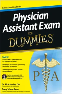 Physician Assistant Exam For Dummies_cover