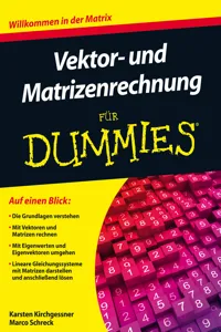 Vektor- und Matrizenrechnung für Dummies_cover