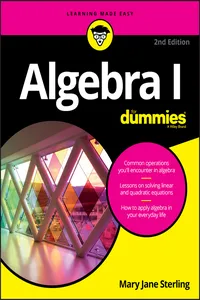 Algebra I For Dummies_cover
