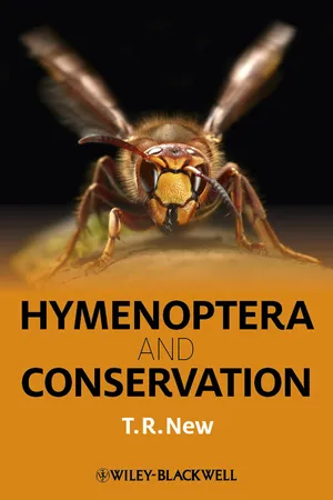 Hymenoptera and Conservation