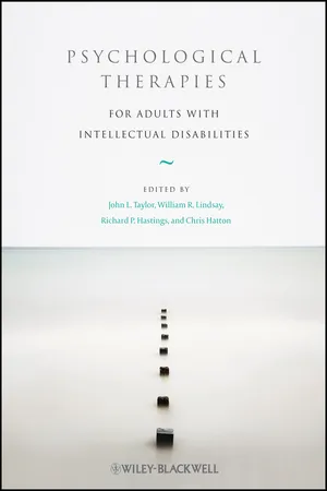 Psychological Therapies for Adults with Intellectual Disabilities