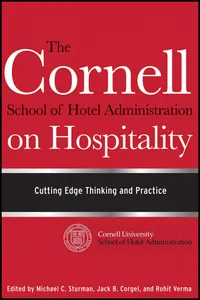 The Cornell School of Hotel Administration on Hospitality_cover