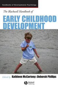 The Blackwell Handbook of Early Childhood Development_cover
