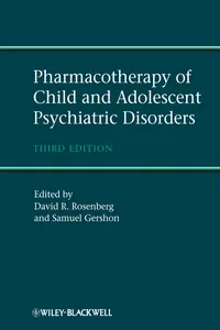 Pharmacotherapy of Child and Adolescent Psychiatric Disorders_cover