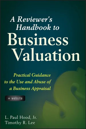 A Reviewer's Handbook to Business Valuation