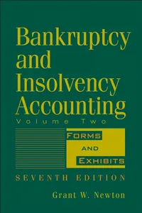 Bankruptcy and Insolvency Accounting, Volume 2_cover