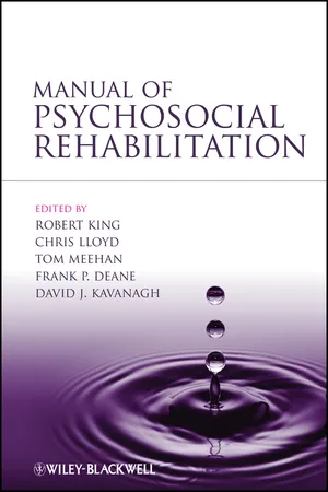 Book cover image for: Manual of Psychosocial Rehabilitation